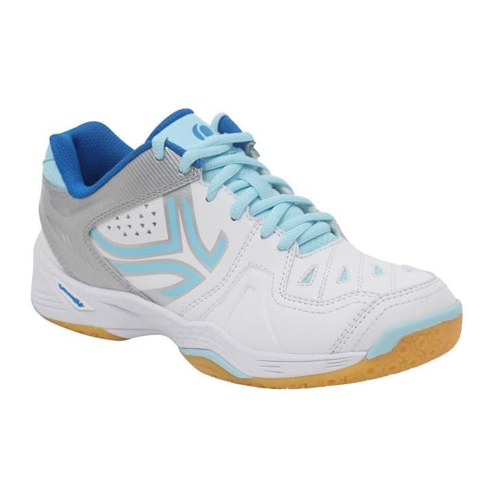 Sepatu tenis sepatu badminton women badminton shoes white blue