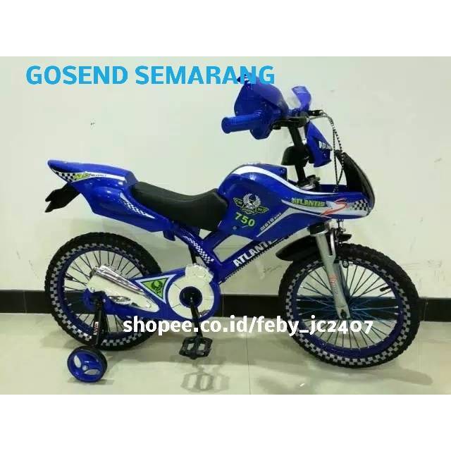 GOSEND SEMARANG Sepeda anak Motoran Motorcross TRAIL 16 GOSEND SEMARANG Sepeda anak Motoran Motorcross TRAIL 16