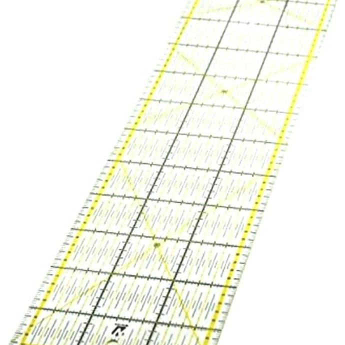 

[[COD]] Penggaris Jahit - Quilting Ruler AC 60 - Penggaris Pola Jahit 15x60 CM TERBARU Kode 613