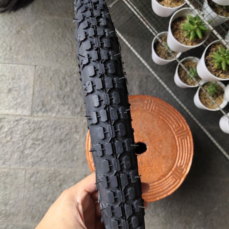 BAN LUAR SEPEDA 20 x 1.75 2.125 175 20x1.75 20x175 20x2.125 LUCKY STONE POWER GRIP TREAD HITAM