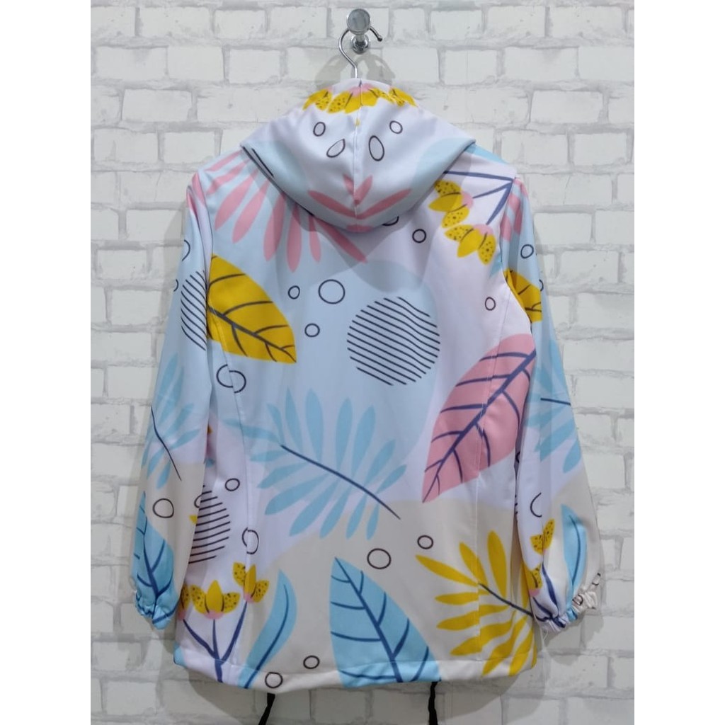 JAKET SEPEDA WANITA / JAKET PRINTING BAHAN LOTTO ELPANA