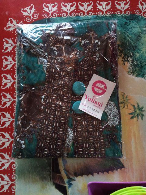 Kemeja Hem Batik Anak Size M (4th - 5th)