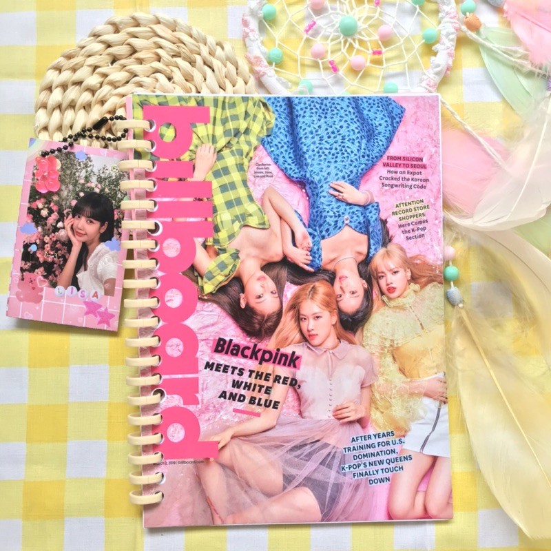 

buku catatan blackpink a5 / buku catatan viral bisa isi ulang