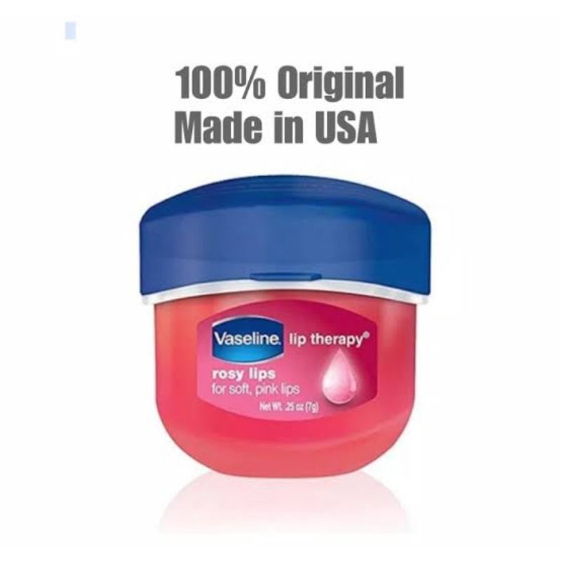 Vaseline Lip Therapy 7g Original Made in U.S.A