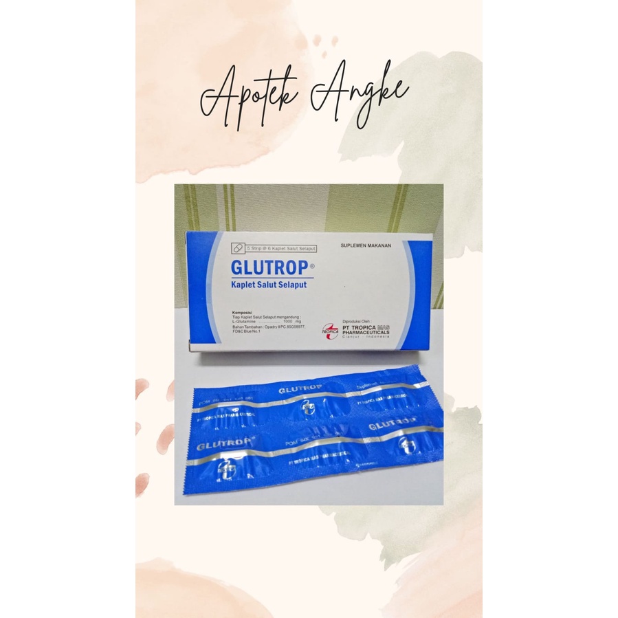 GLUTROP 1000 MG STRIP @ 6 TABLET