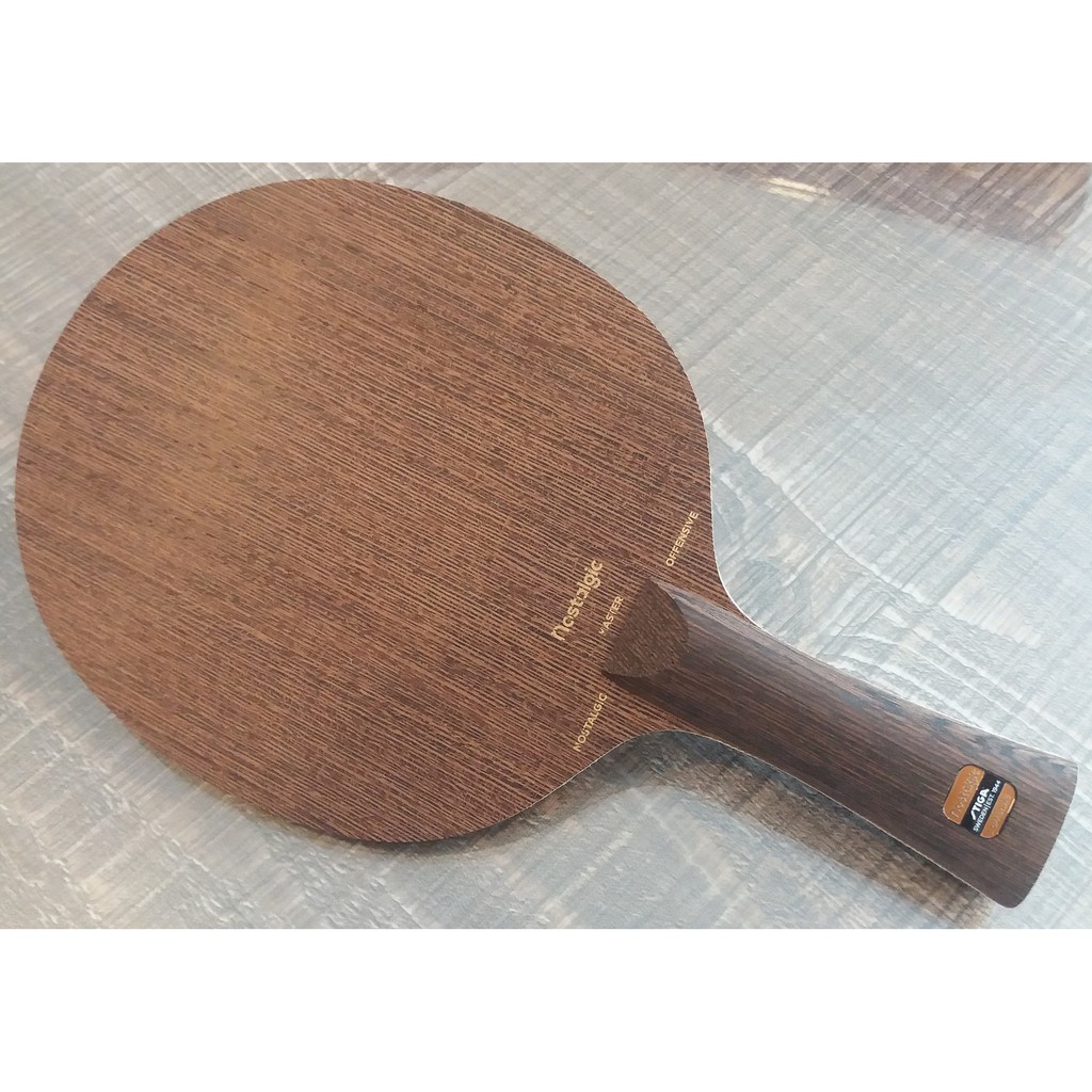 STIGA NOSTALGIC OFFENSIVE - Blade/Kayu Pingpong Tenis Meja Bat Bet