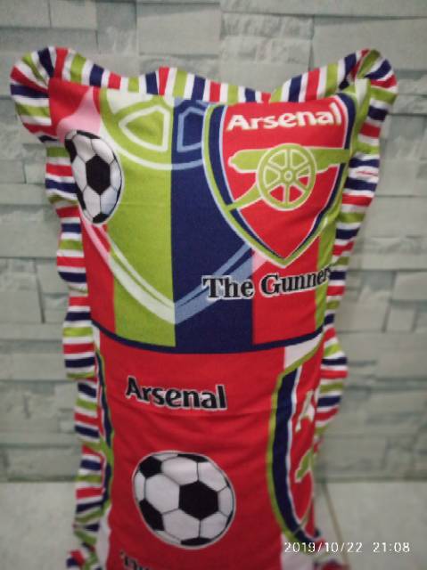 Sarung bantal cinta Jumbo motif Bola ukuran 95x45