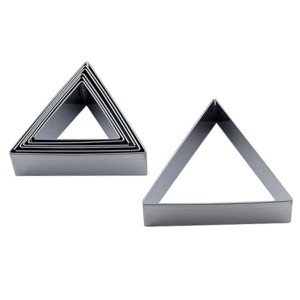 

Martellato Pastry cutter triangle for MONOPORTION (set) 7 pcs