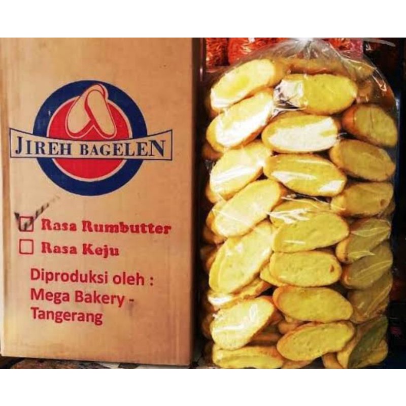 

roti kering bagelen jireh rumbatter - 250gram