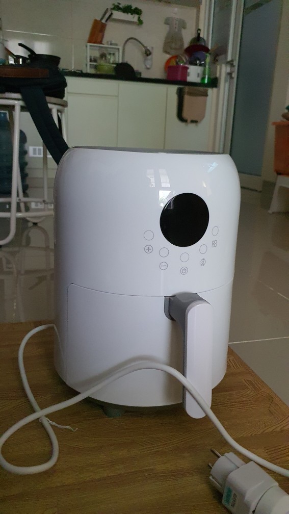 Xiaomi Nathome 4l Air Fryer Youban Smart Air Fryer Peralatan Masak Oil-free 2.6l Pengorengan Touch Control