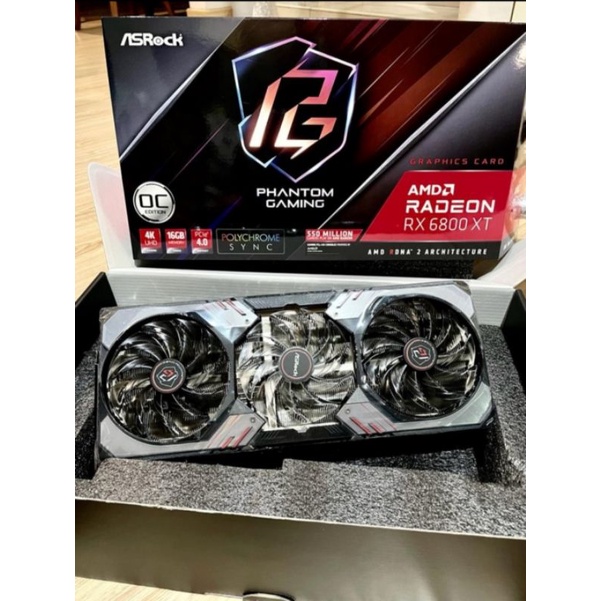 VGA ASROCK RX 6800XT PHANTOM GAMING 16GB