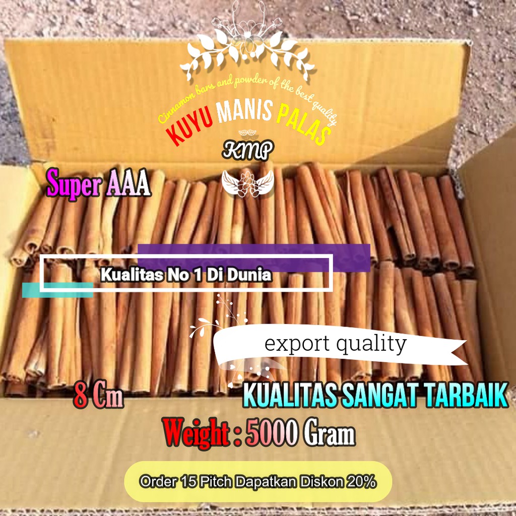 

Kayu Manis Stik 8 Cm Grand Super KAAA