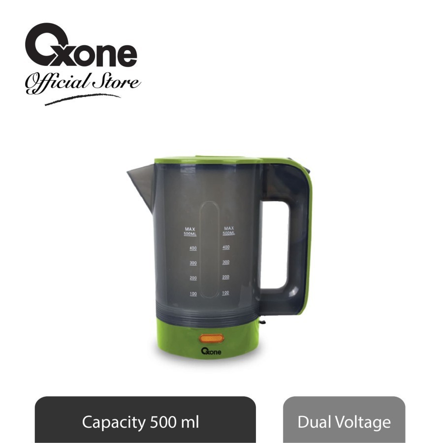 Oxone OX-846 Travel Kettle 500 ml Teko Pemanas Air