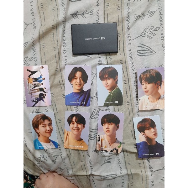 BTS PHOTO CARD SAMSUNG X BTS