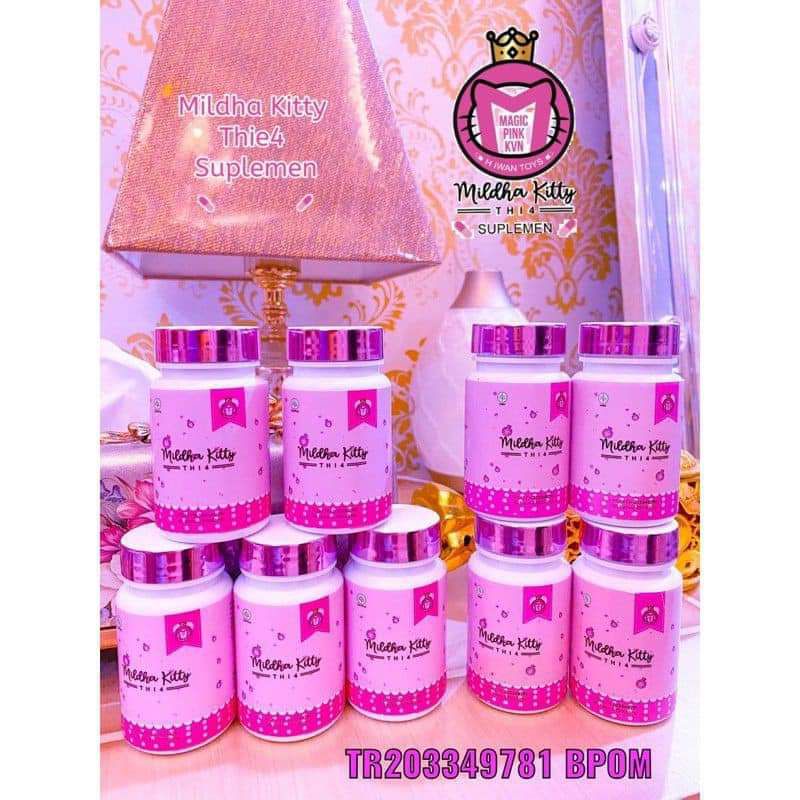 PIL PINK MAGIC MildhaKity Pelangsing Ampuh) BPOM aman busui tanpa efek samping