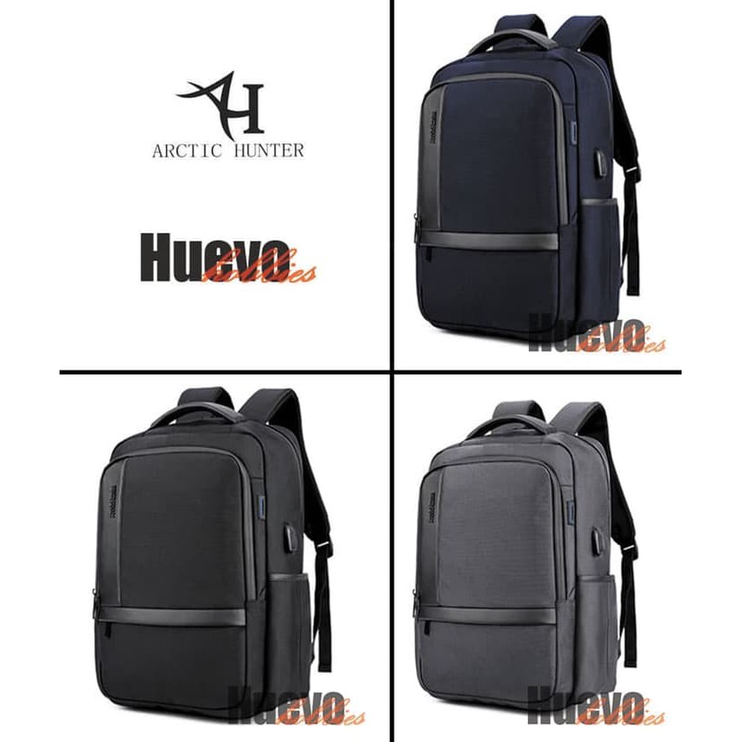 Ransel Arctic Hunter | Backpack - tas Punggung isi besar | Original - Hitam