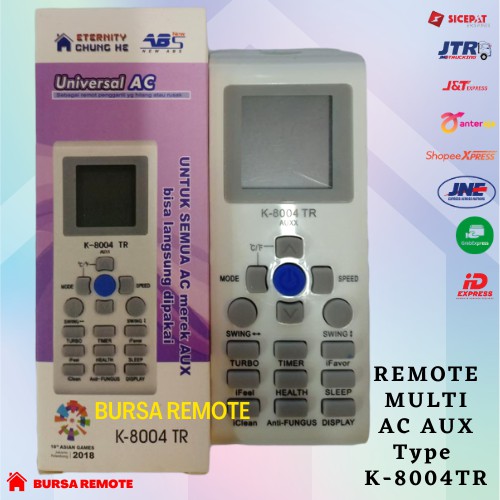 Remot REMOTE MULTI AC AUX Type 8004 Chunghe