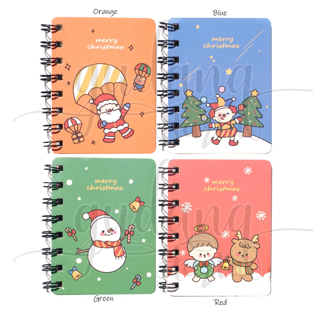 

Notebook Natal Christmas Buku Catatan Snowman Santa Deer Elf Note GH 308501