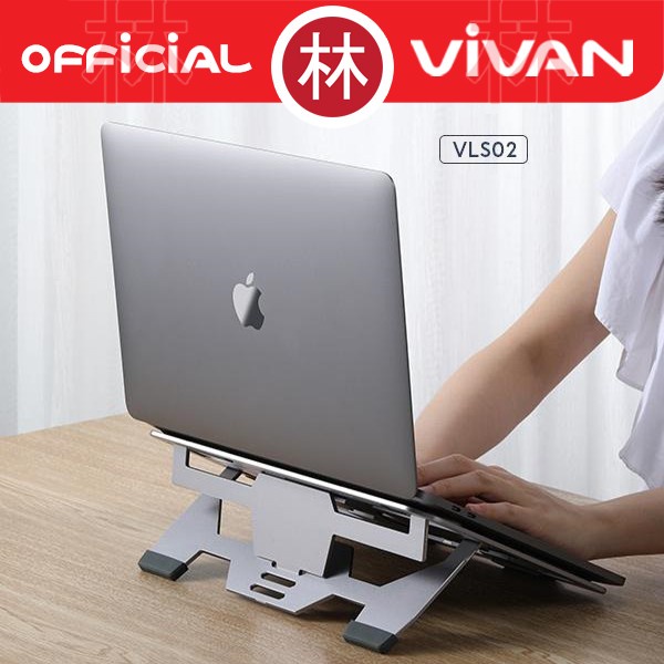 Vivan VLS02 Adjustable Portable Aluminum Alloy Laptop Cooling Stand