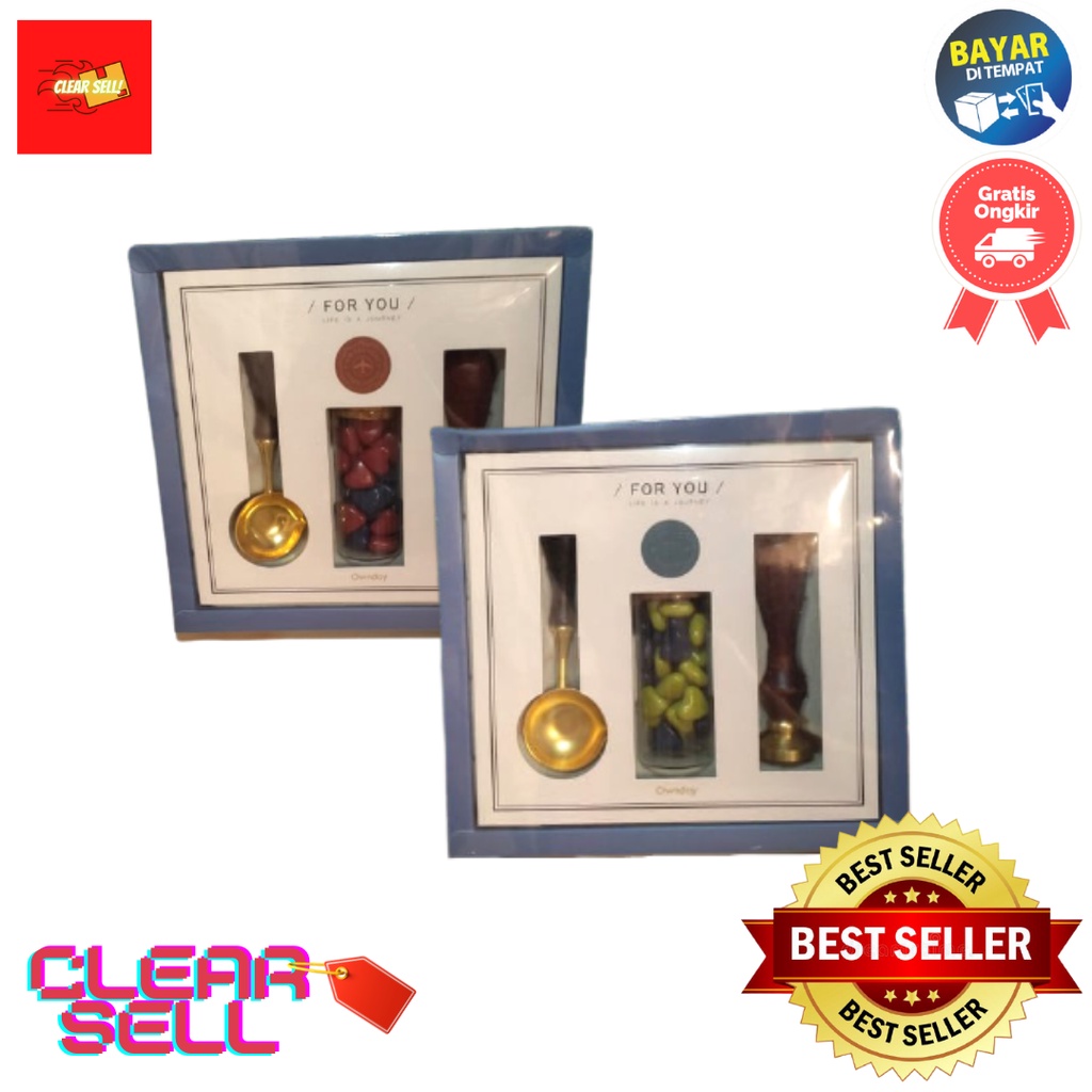 

Wax stamp / Stample wax set / Diy gift wax stamp / Stample lilin 14050008