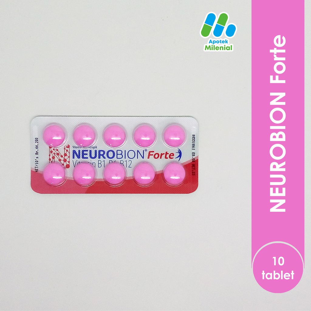 Jual NEUROBION FORTE PINK BLISTER ISI 10 TABLET | Shopee Indonesia