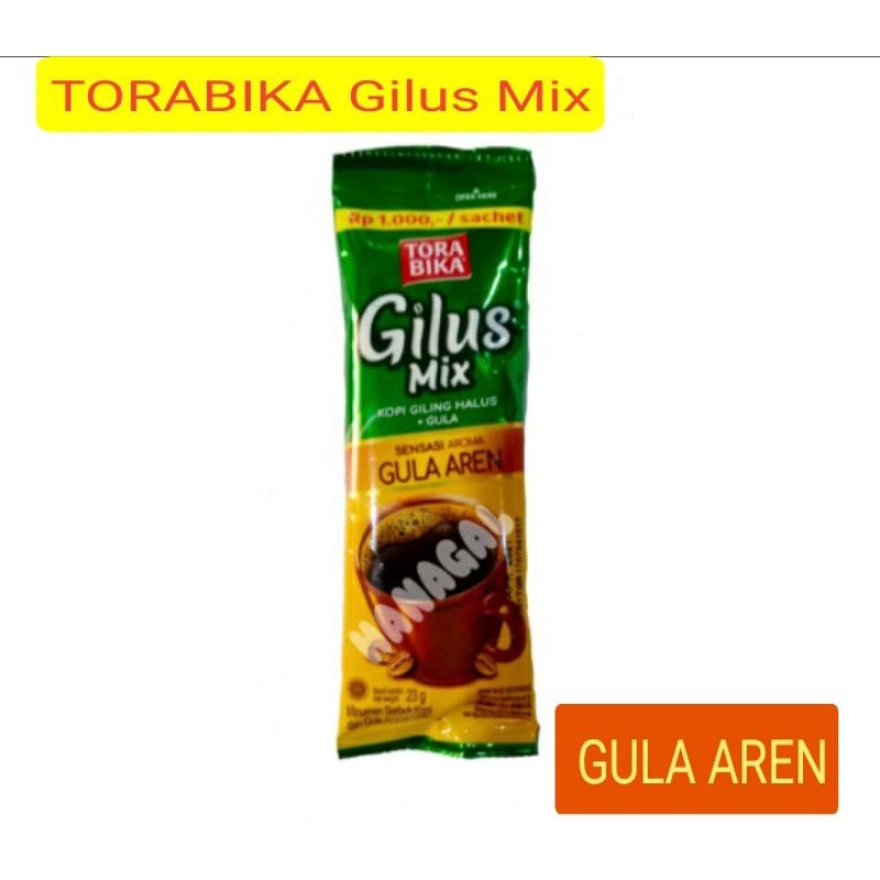 

Torabika Gilus Mix Gula Aren 10 Sachet /Renceng