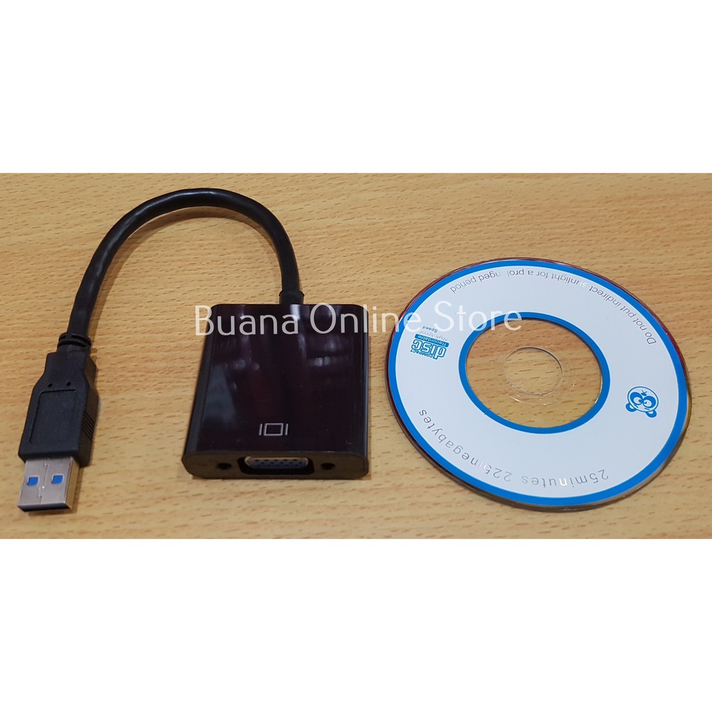 Konverter USB 3.0 to VGA Display Adapter