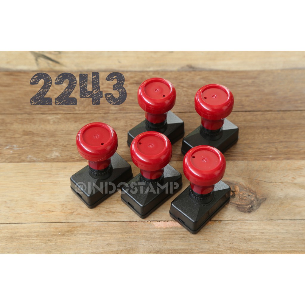 

gagang stempel flash 2243 1 kilogram 22 pcs stamp kualitas terbaik indostamp