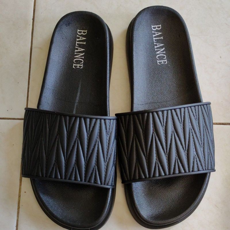 New BLC 206 Sandal Jelly Kimberly [✓COD bacadeskripsi-Black