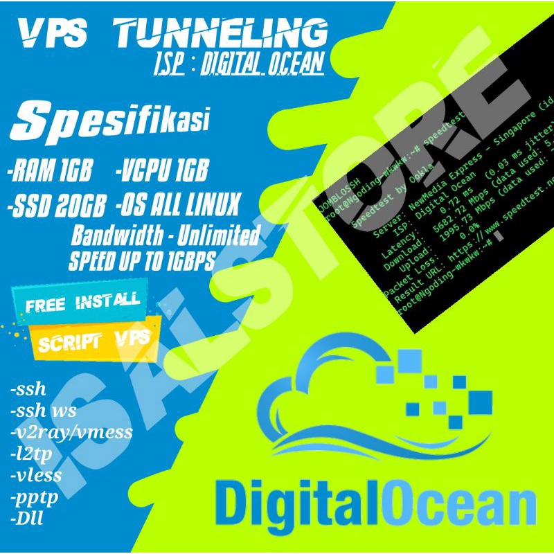 VPS TUNNELING(DIGITAL OCEAN)