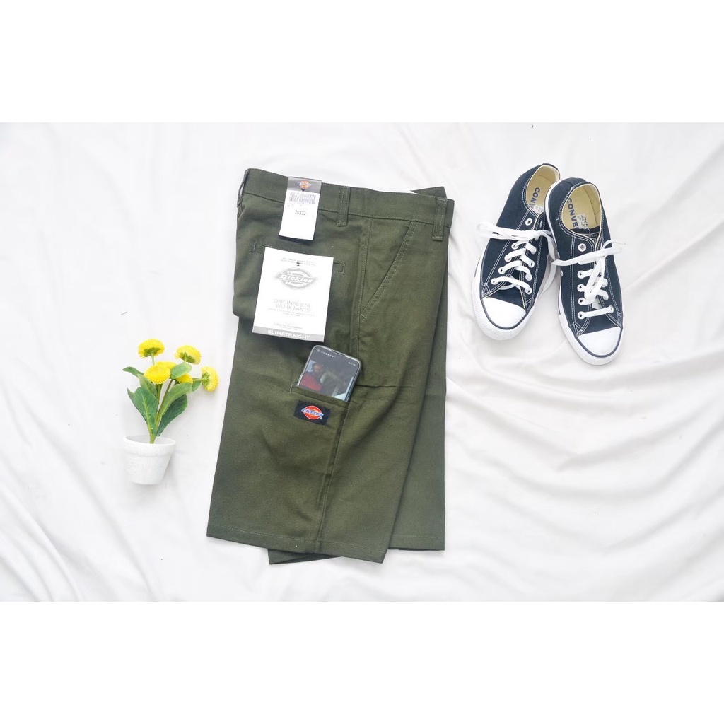 CELANA CHINO PENDEK DICKIES POCKET SHORT PANTS / CELANA CARGO / CELANA DICKIES