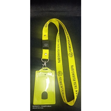 

lanyard tmpt id card bpn