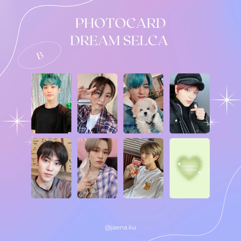 [NCT DREAM] PHOTOCARD SELCA #3 NCT DREAM ‼️BACA DESKRIPSI‼️