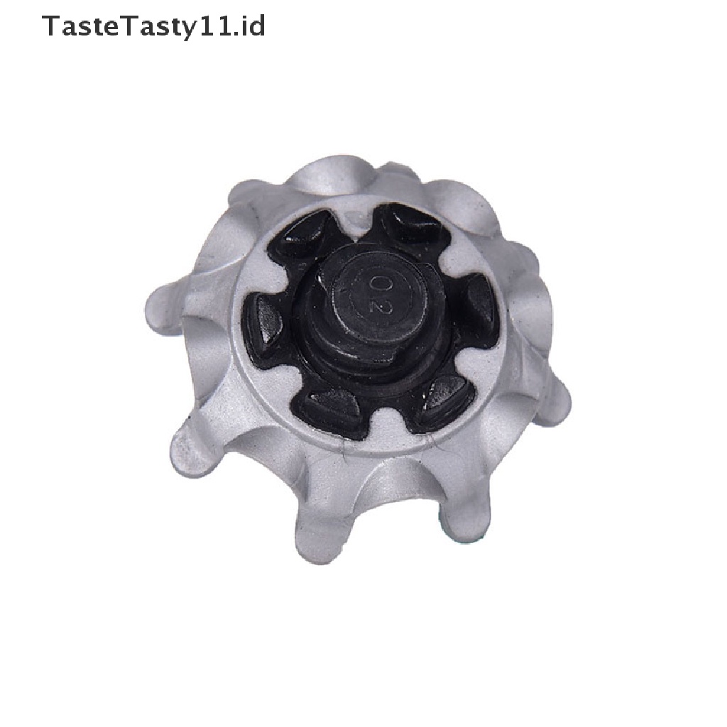 14pcs / Set Paku Sepatu Golf Pengganti Model Putar