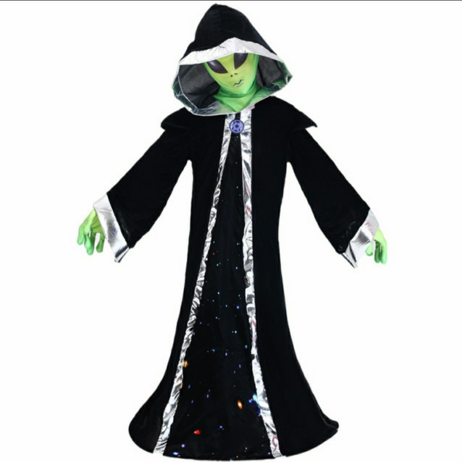 Alien Kids Costume Kostum anak Alien Mahluk luar angkasa Halloween