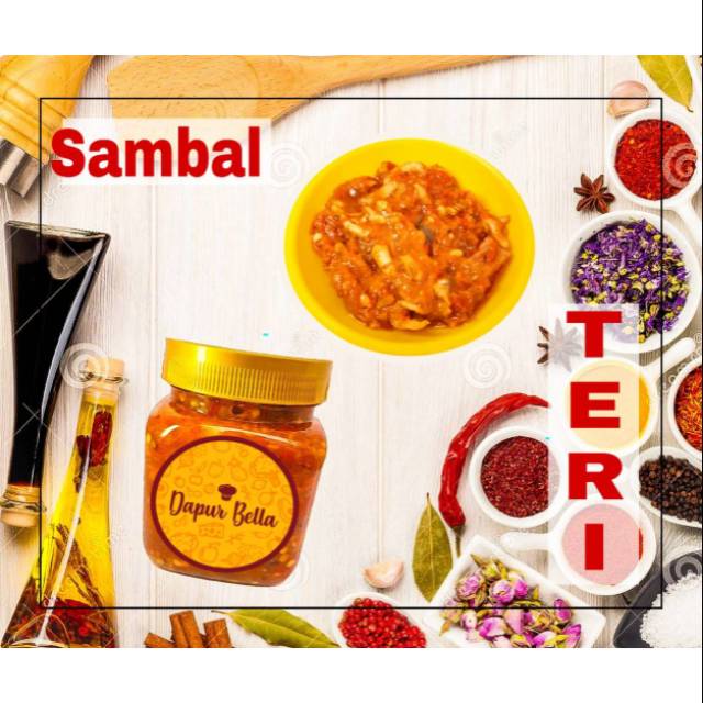 

Sambal teri home made / sambal toples / sambal jakarta