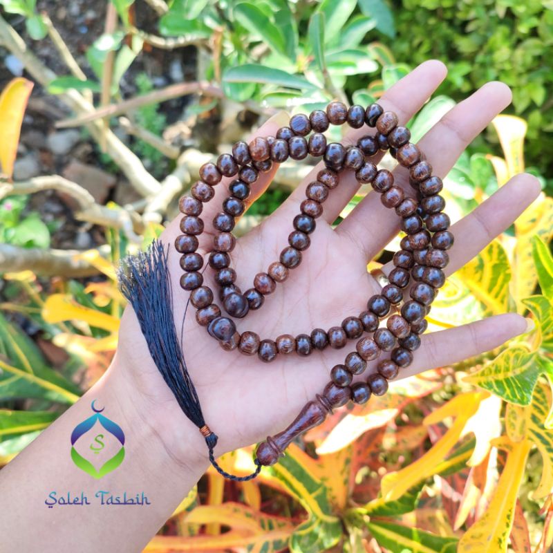 Tasbih Galih Asem Super 99 Butir Size 8mm