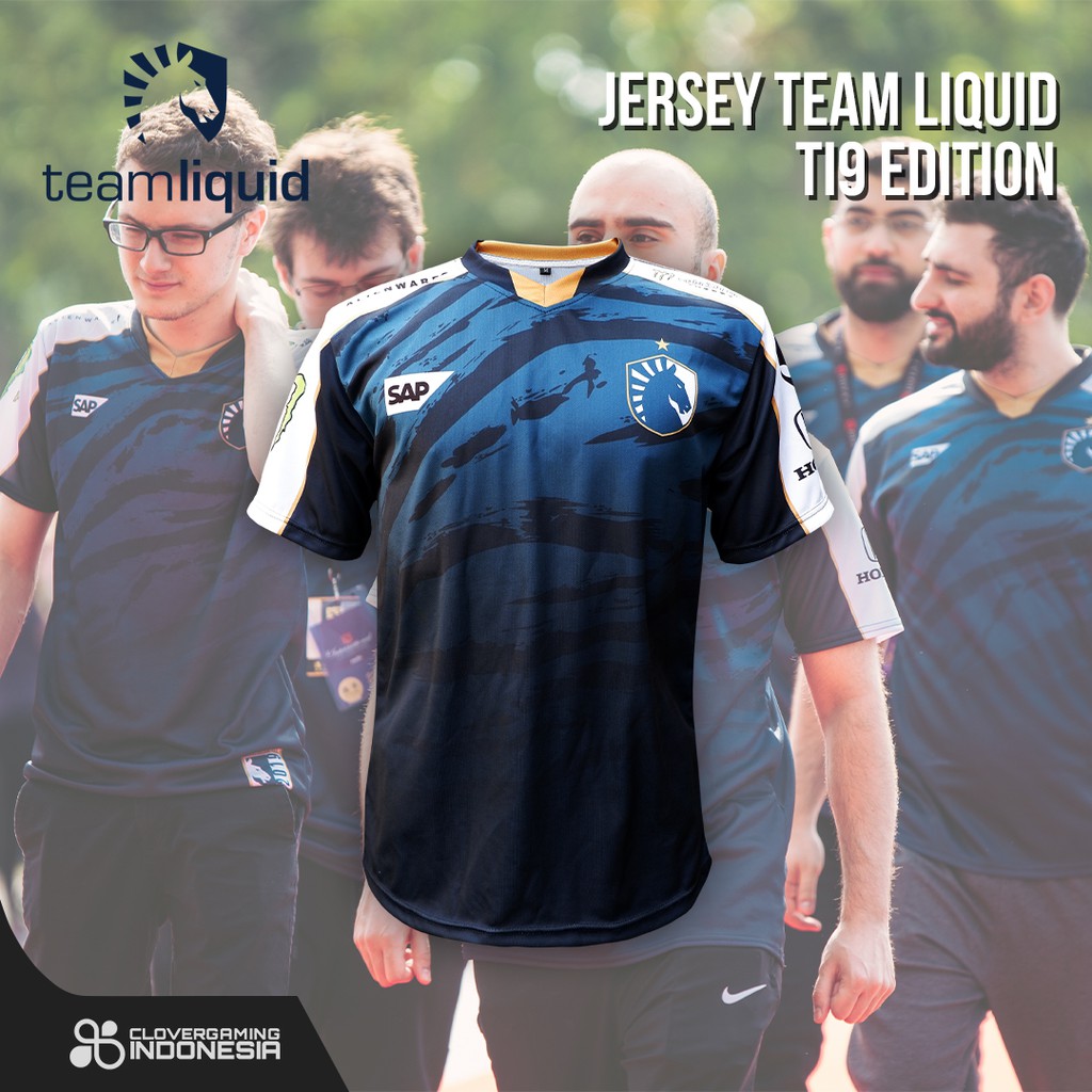 Jersey Team Liquid TI9 Edition - Premium Gaming Team Apparel