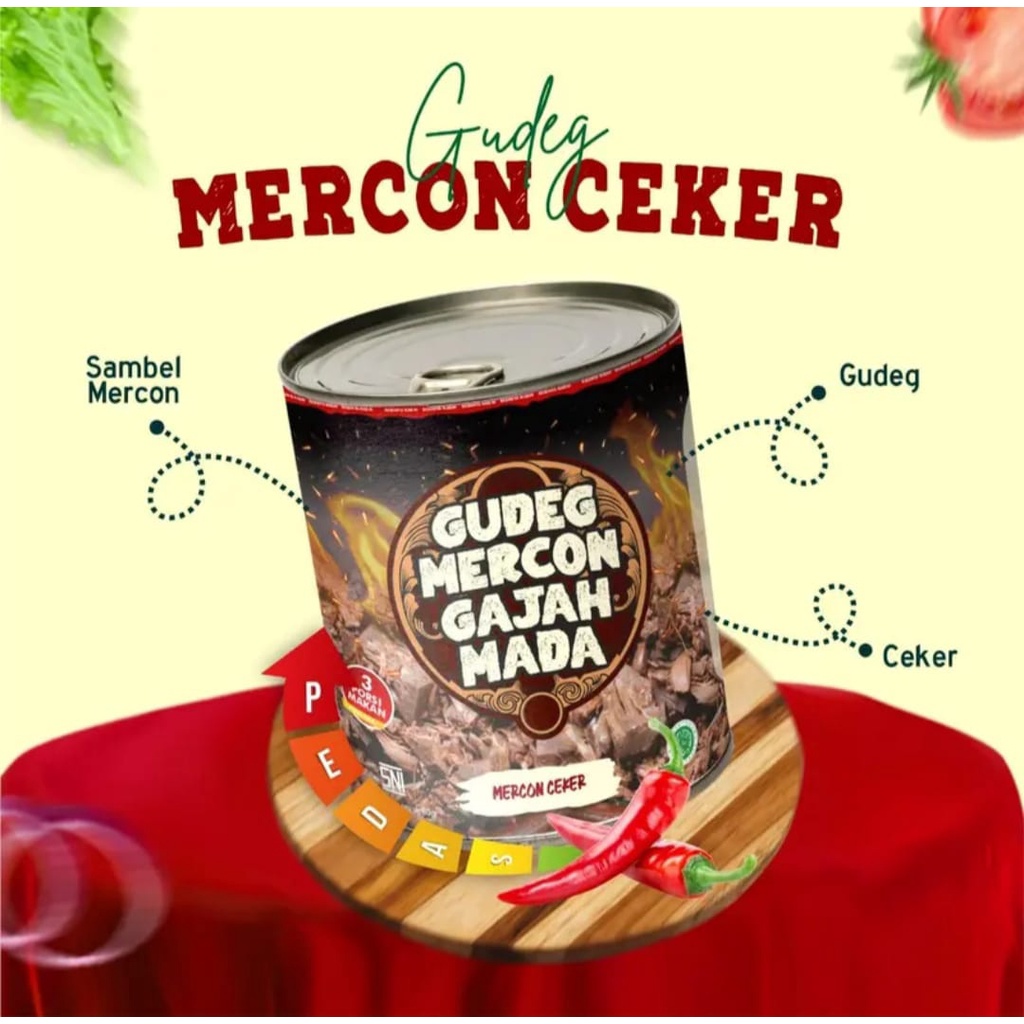 

Gudeg Gajah Mada Varian Mercon Ceker