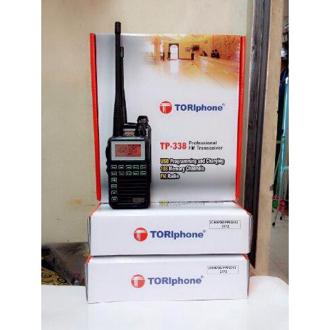 barang unik murah Ht Handy Talky Toriphone Tp338 Vhf