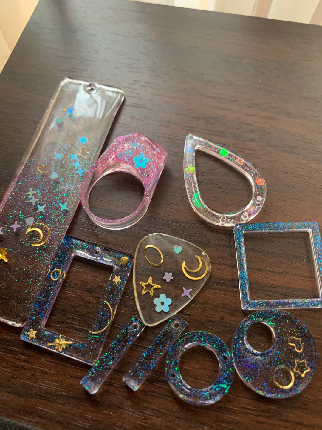 ✿ Inf ✿ Cetakan Resin Diy Handmade Bentuk Segitiga Bahan Silikon