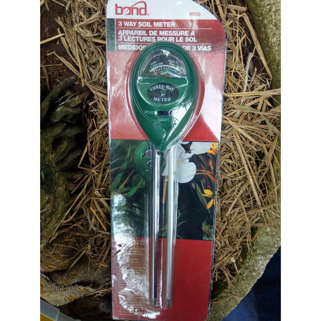 PH Meter Tanah Soil Meter