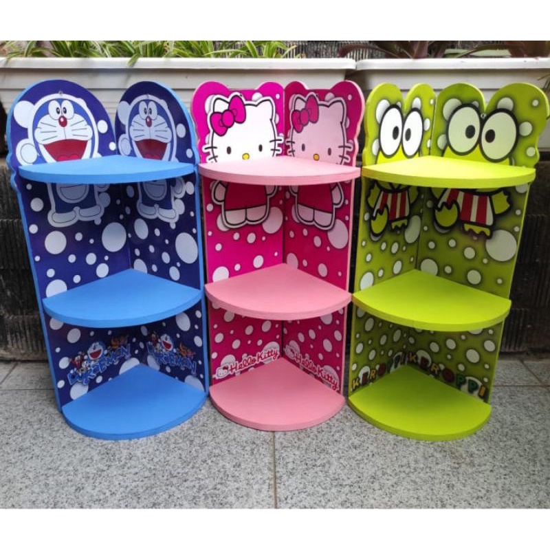 #RAK KOSMETIK/RAK LUCU BERKARAKTER/RAK SERBAGUNA LUCU UNIK MENARIK