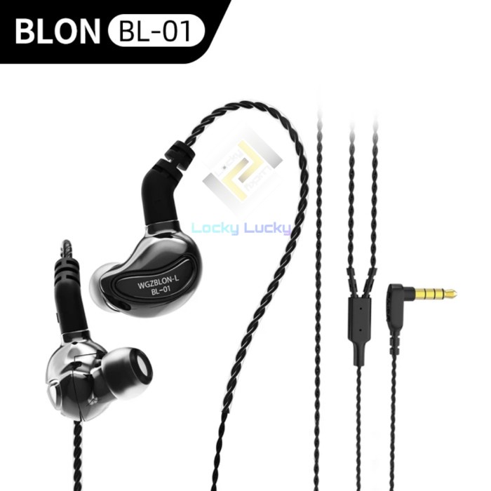 BLON 01 BL01 BL-01 EARPHONE BIOLOGY FIBER DIAPHRAGM IEM ALT BL 03 05