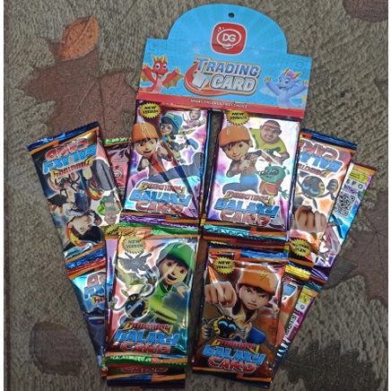 [ ISI 10 LEMBAR ] KARTU BOBOIBOY - KARTU TRADING CARD GAMES BOBOIBOY GALAXY - KARTU UNO MAINAN ANAK 