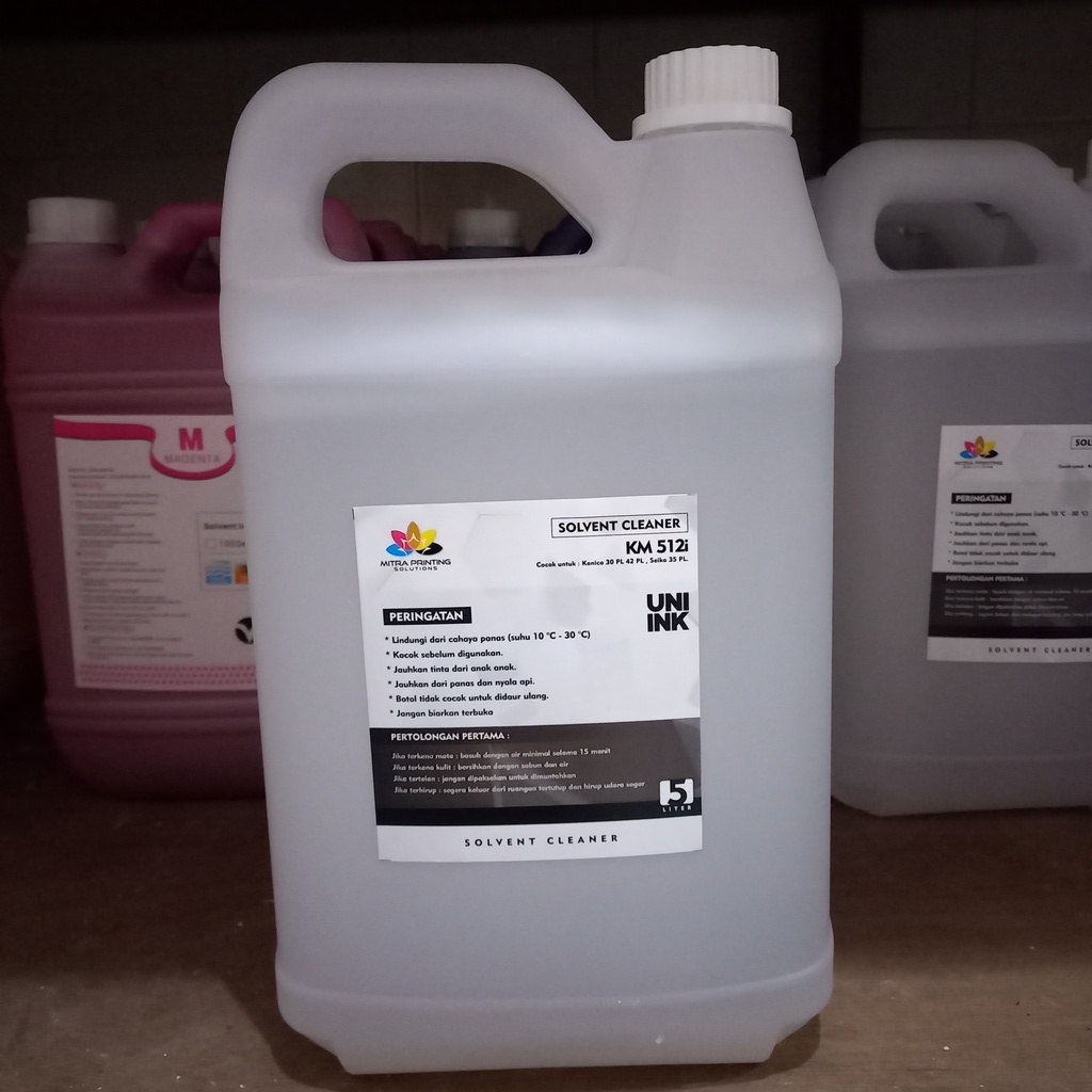 Solvent Cleaner Ink KM512i