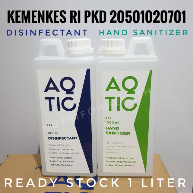 (READY 1LITER) DISINFECTANT HAND SANITIZER ANTI VIRUS