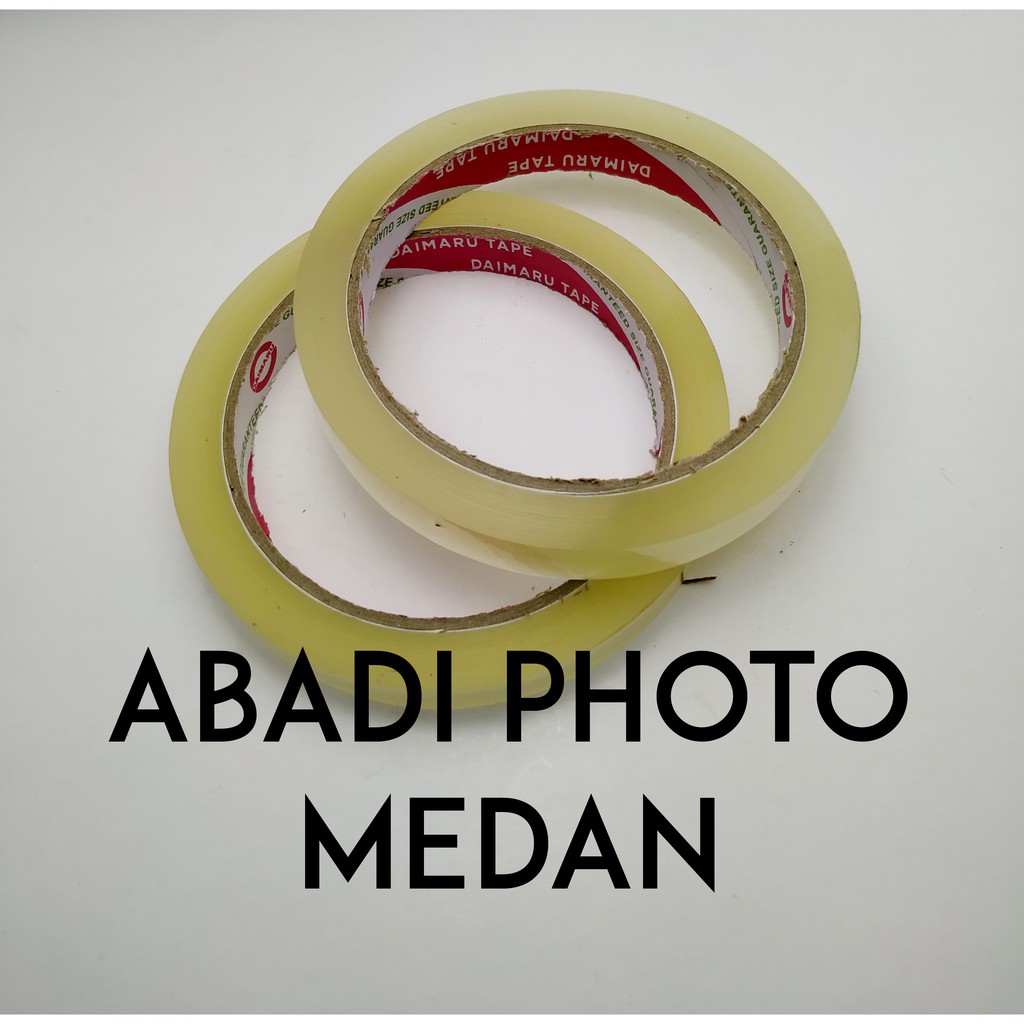 

Selotip Lakban Daimaru Kecil 1/2 inci