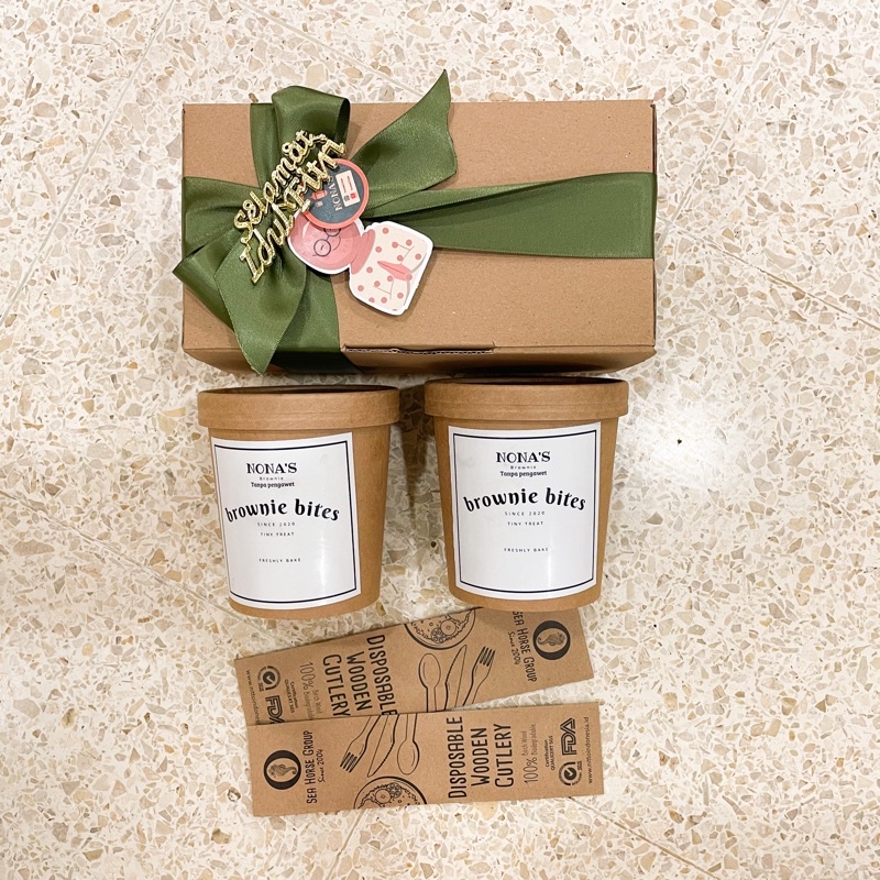 

Hampers Lebaran / Hampers Ramadan / Hampers Idul Fitri / Brownie Bites / Brownies Fudgy / Fudgy Bites