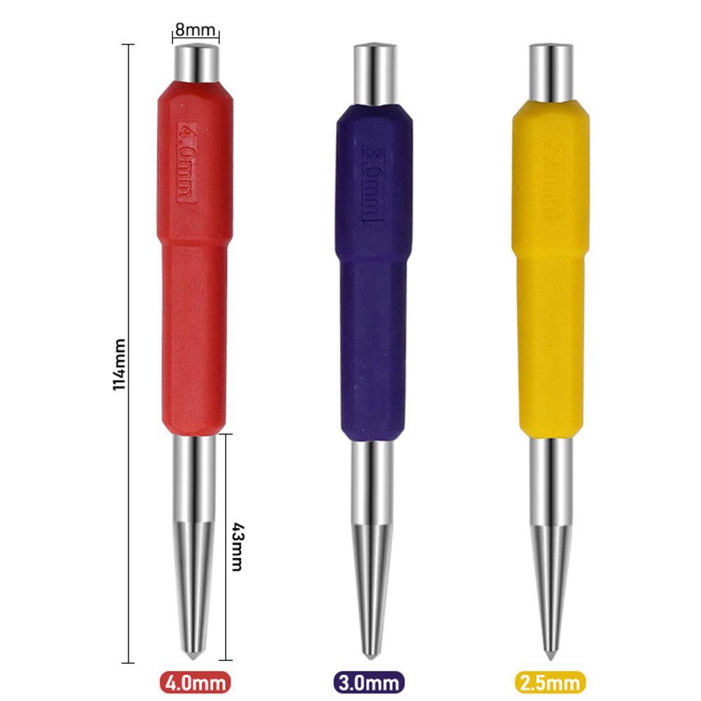 Populer Center Punch Alat Bor Sample Punching Pelubang Bor Woodworking Pengeboran Posisi